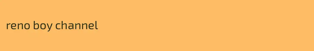 reno boy channel
